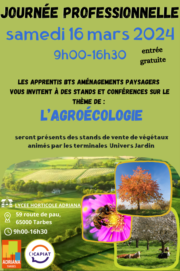 CFA-CFPPA65 JOURNEE PROFESSIONNELLE AGROECOLOGIE